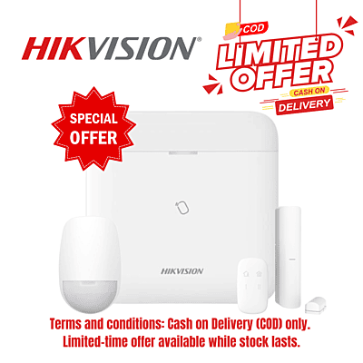 [COD only]Hikvision AX PRO Kit, 4G, 12V DC Version